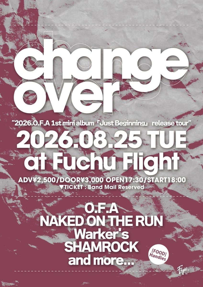 change over 写真 1