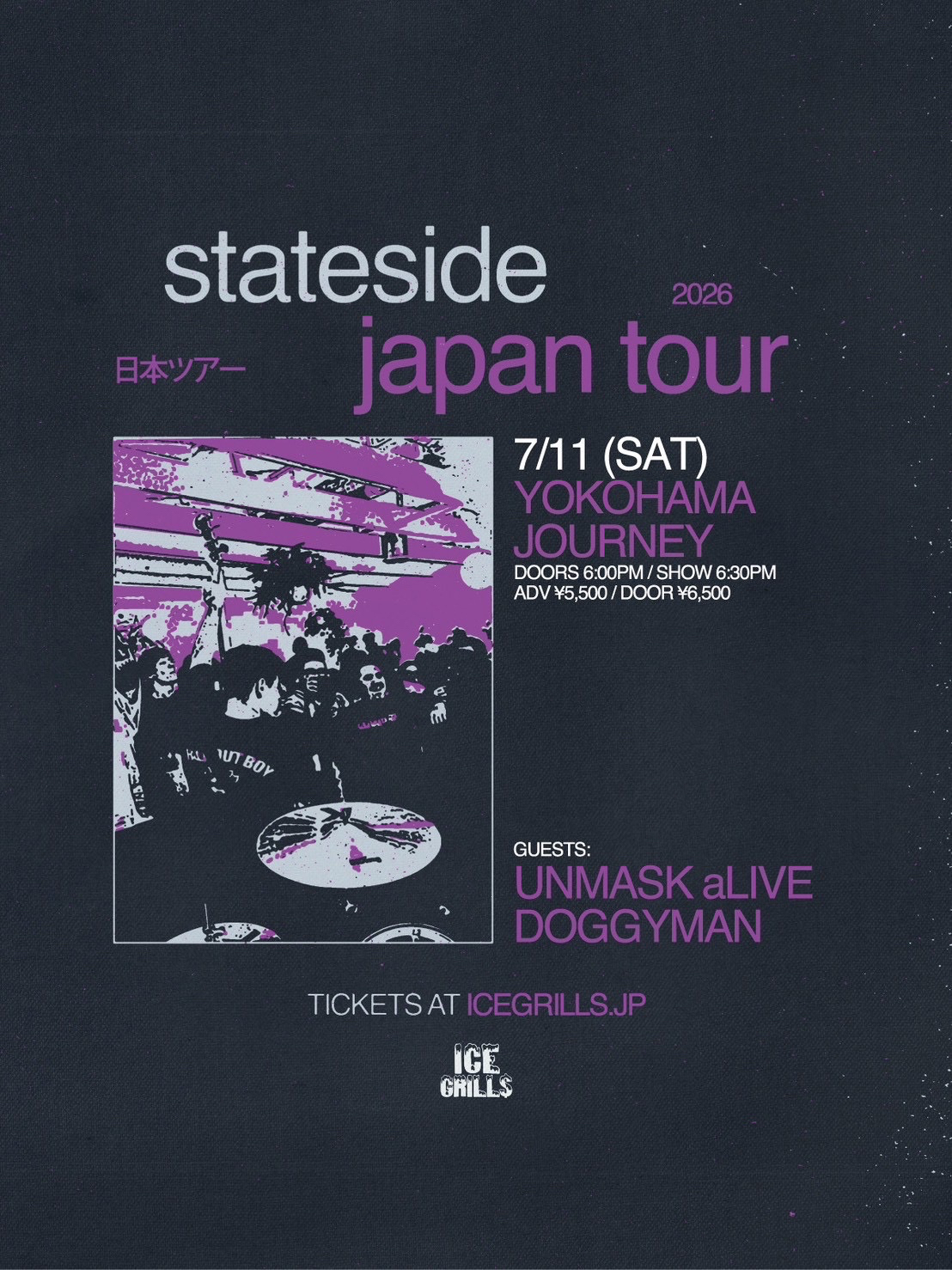 STATESIDE Japan Tour 2026 写真 1