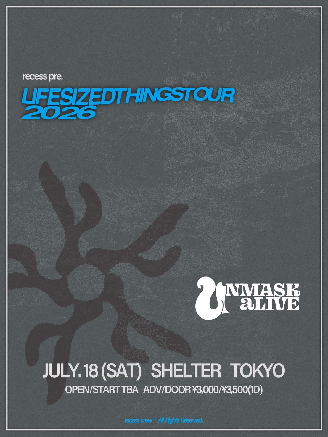 recess pre. “Life-Sized Things” TOUR 2026 写真 1