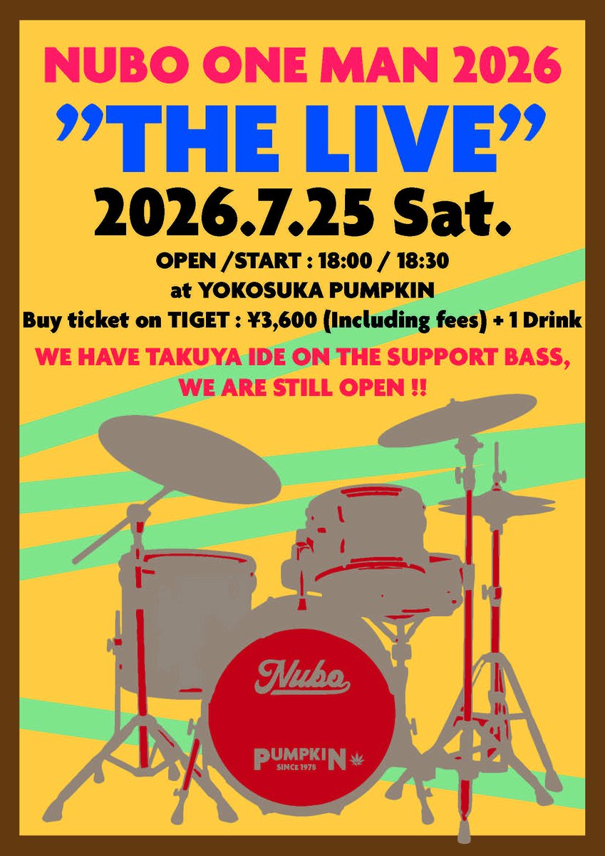 NUBO ONE MAN 2026 "THE LIVE" 写真 1