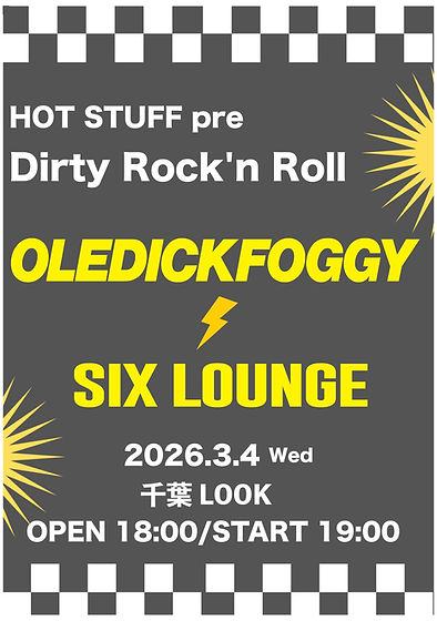 HOT STUFF pre Dirty Rock'n Roll 写真 1