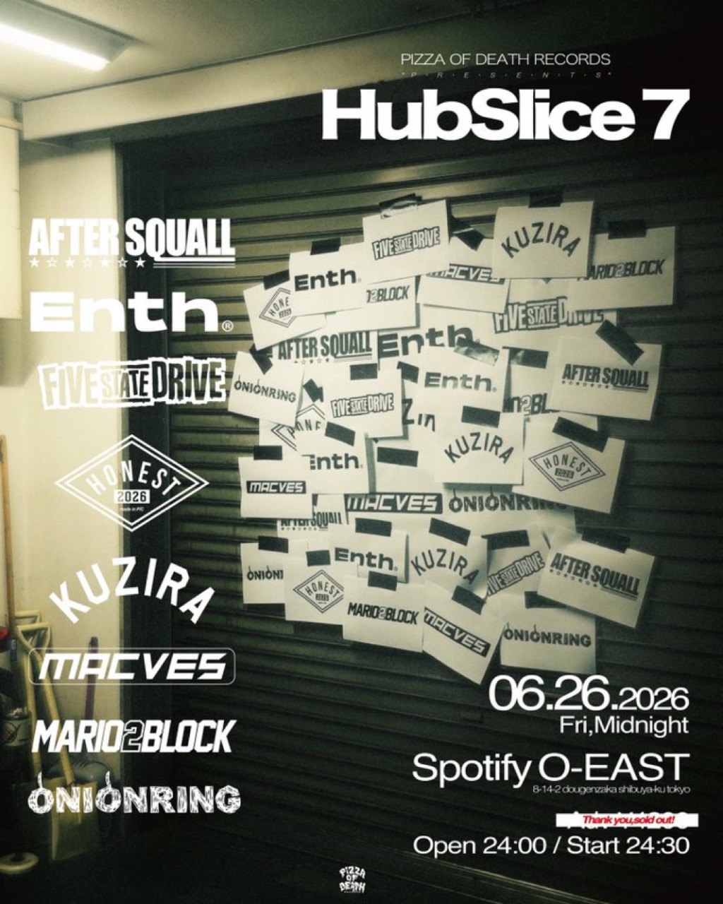 PIZZA OF DEATH RECORDS presents “Hub Slice7” 写真 1