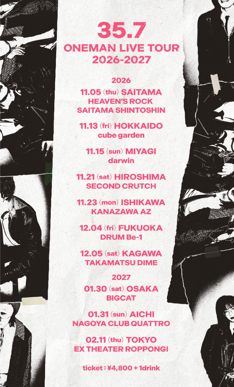 35.7 ONEMAN LIVE TOUR 2026-2027 写真 1