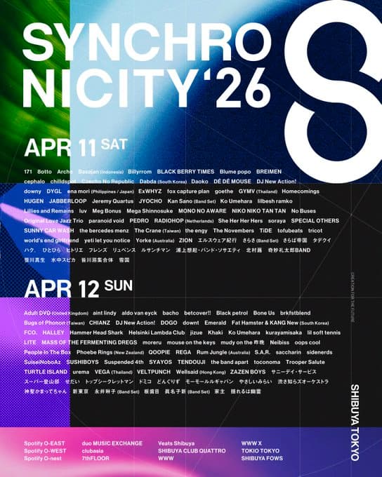 SYNCHRONICITY'26 写真 2