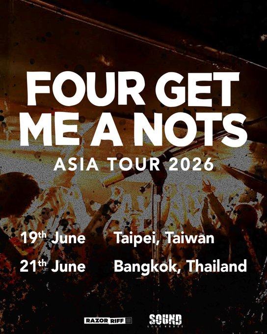 FOUR GET ME A NOTS ASIA TOUR 2026 写真 1