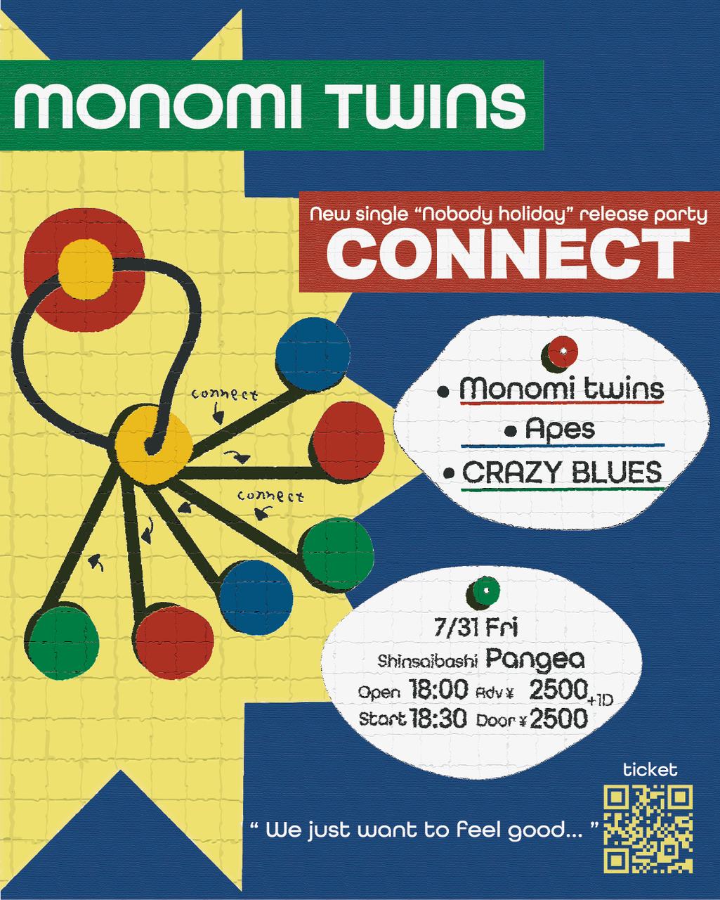 Monomi twins pre.「CONNECT」 写真 1