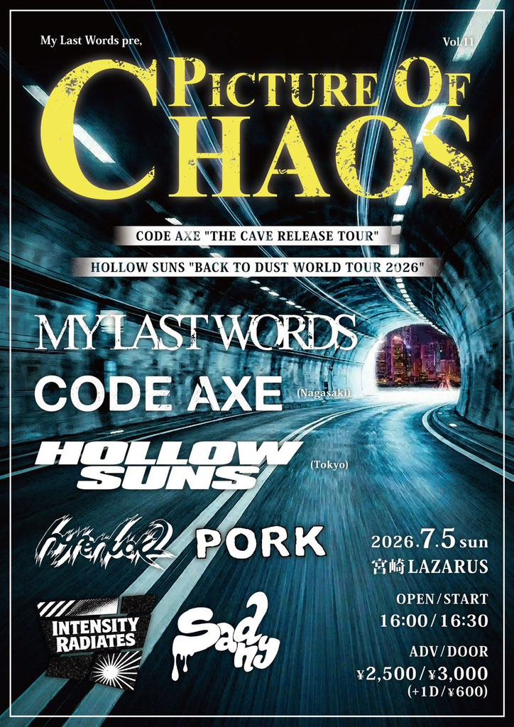 My Last Words pre,  "PICTURE OF CHAOS Vol.11" 写真 1