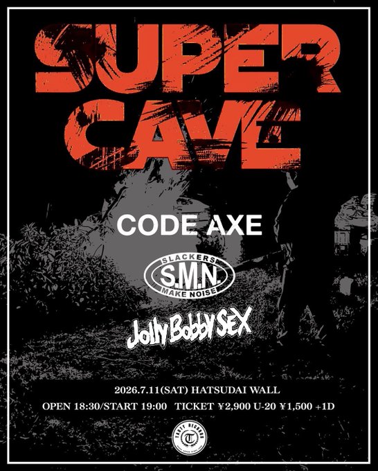 "SUPER CAVE"  -The Cave Release Tour Tokyo- 写真 1