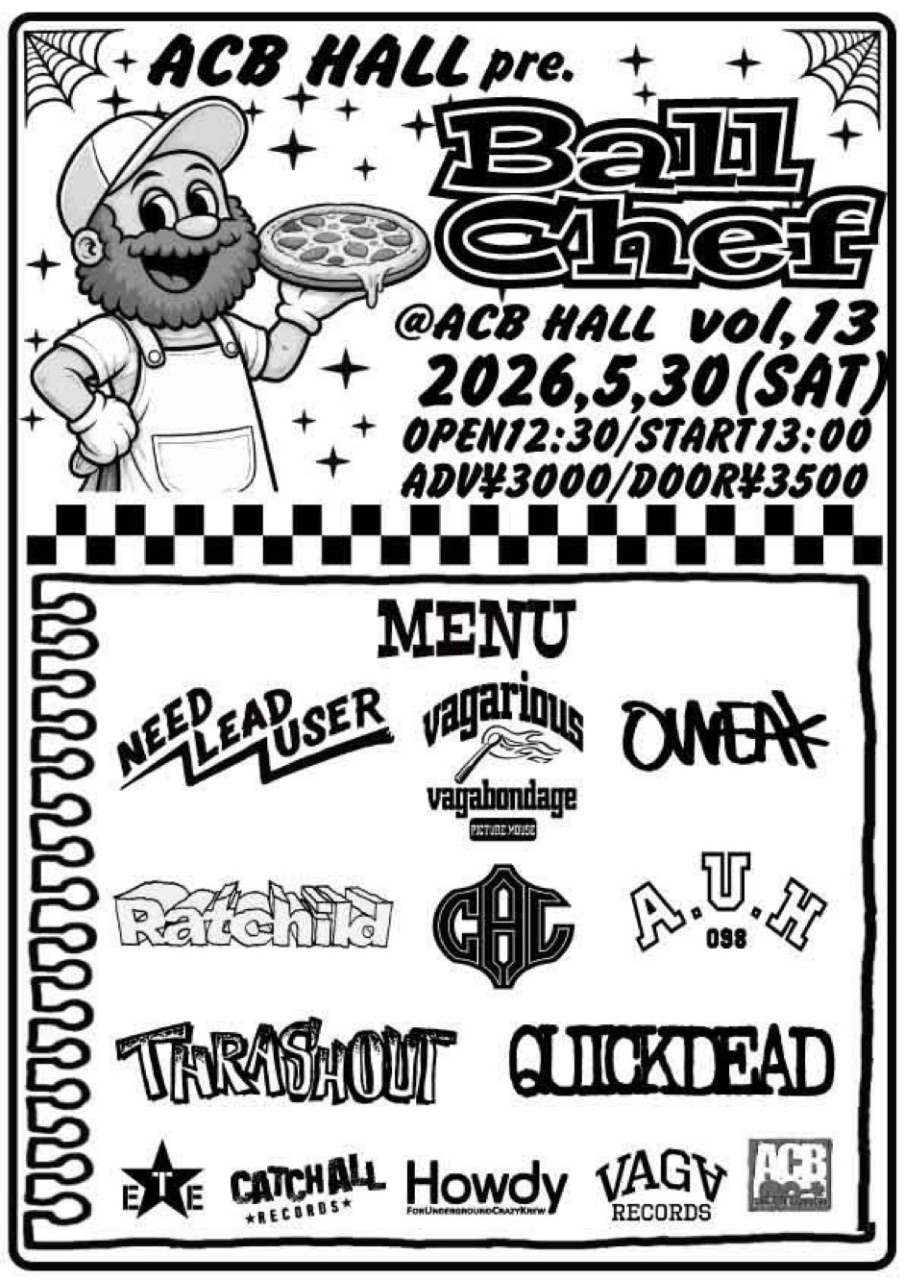 ACB HALL pre. "Ball Chef vol.13" 写真 1
