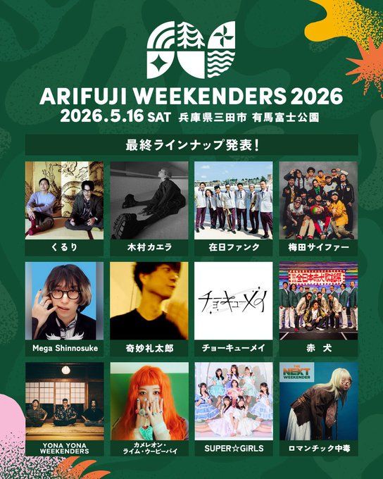 ARIFUJI WEEKENDERS 2026 写真 2