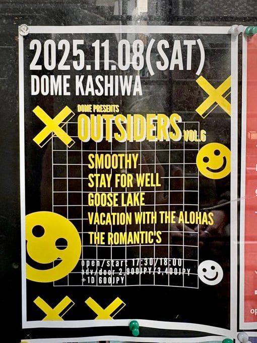 DOMe presents OUTSIDERS vol.6 写真 1