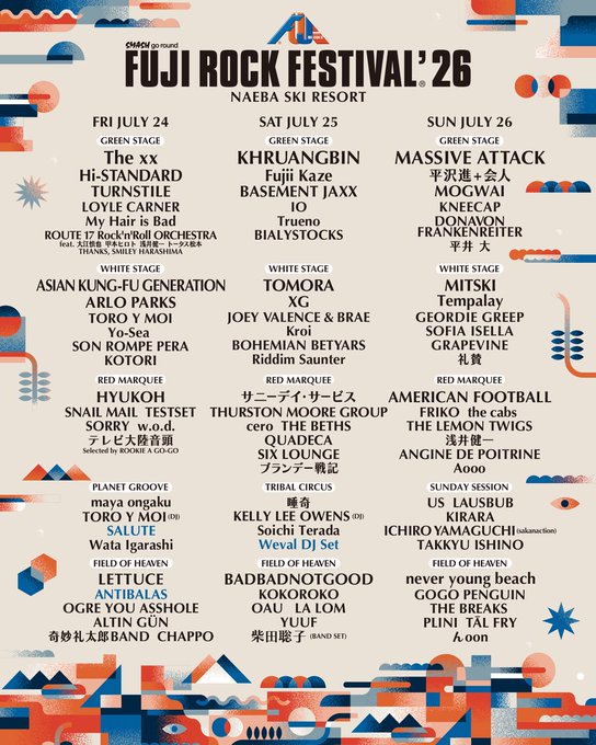 FUJI ROCK FESTIVAL 26 写真 1