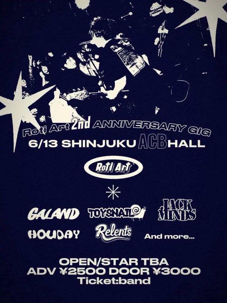 “Roti Art 2nd ANNIVERSARY GIG” 写真 1