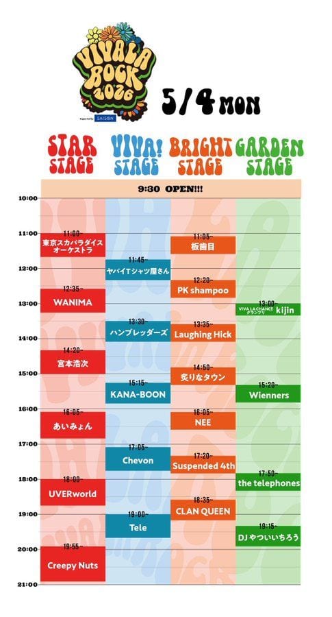 VIVA LA ROCK 2026 写真 1