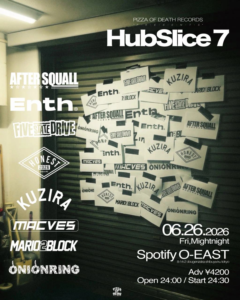 PIZZA OF DEATH RECORDS presents. “Hub Slice7” 写真 1