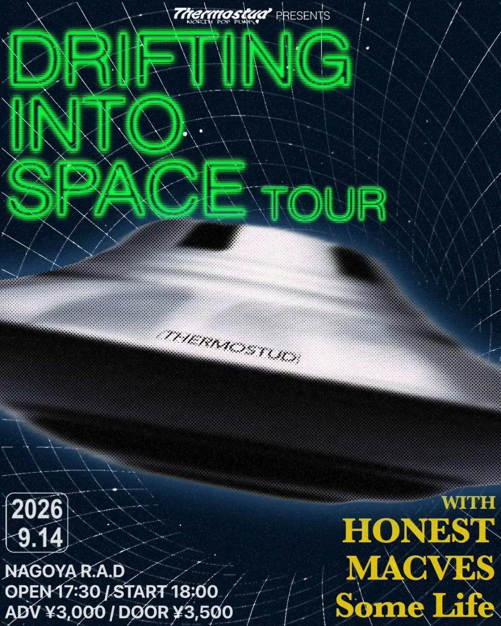 Thermostud presents. Drifting into space tour 写真 1
