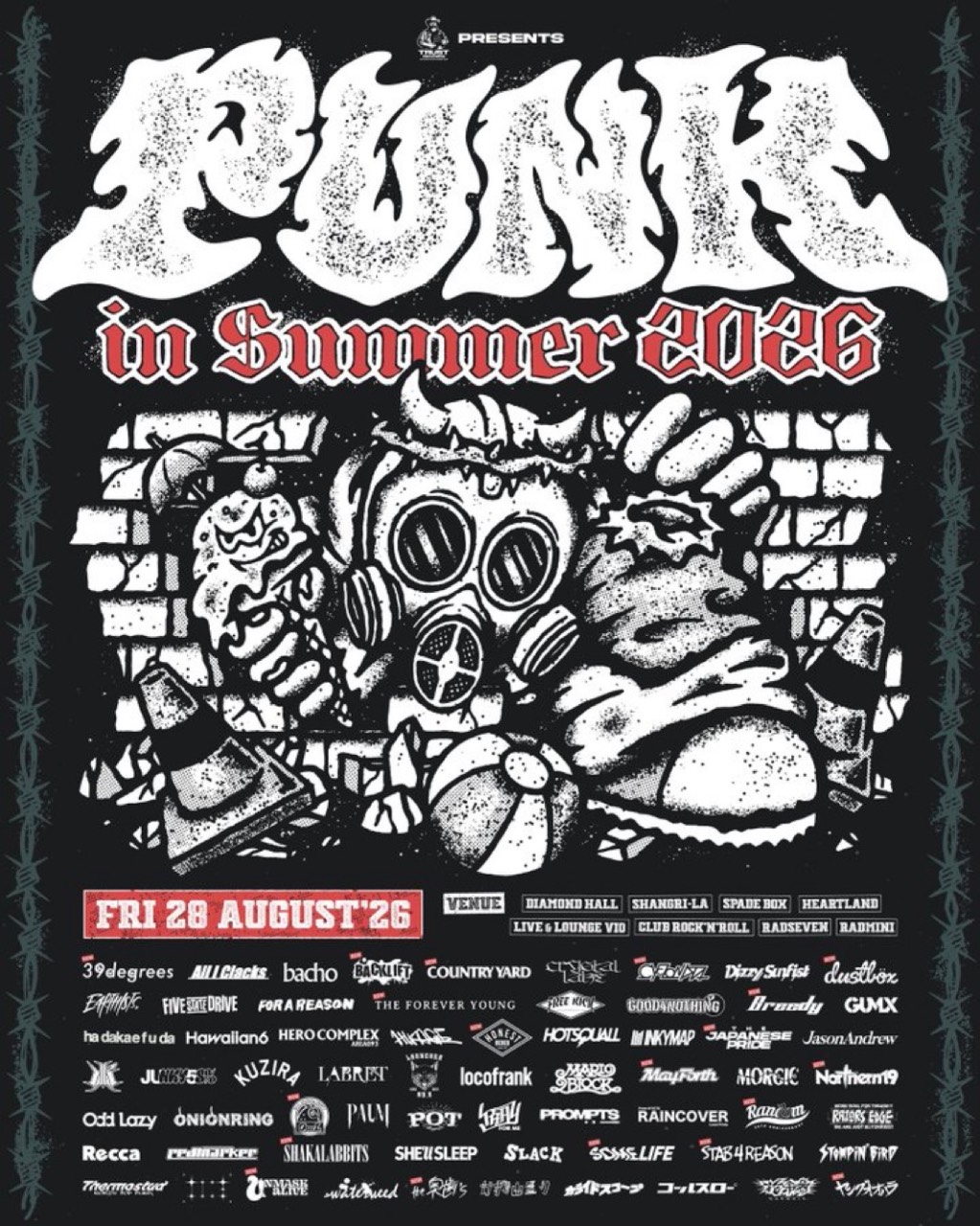 TRUST RECORDS presents. PUNK IN SUMMER 2026 写真 1