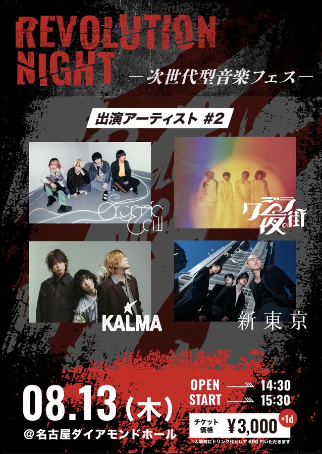 REVOLUTION NIGHT ━次世代型音楽フェス━ 写真 1