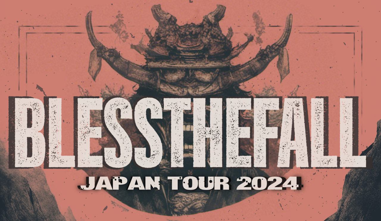 blessthefall Japan Tour 2024 写真 1