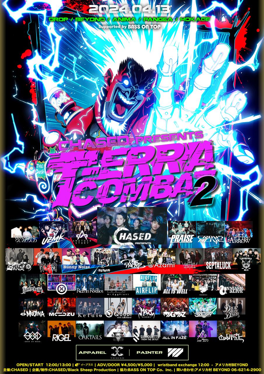 大阪サーキット CHASED pre. TERRA COMBAT2 写真 1