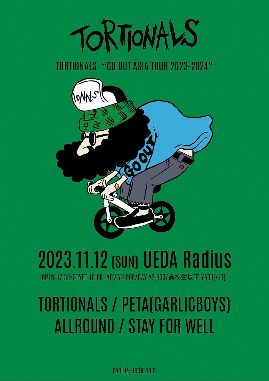 【Soul of sound Vol,147】 “TORTIONALS GO OUT ASIA TOUR 2023-2024” 写真 1