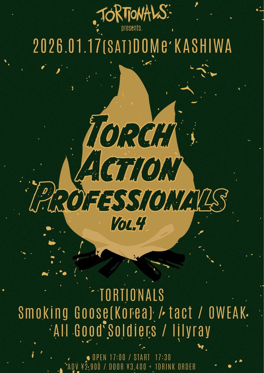TORTIONALS pre. “Torch Action Professionals Vol.4” 写真 1