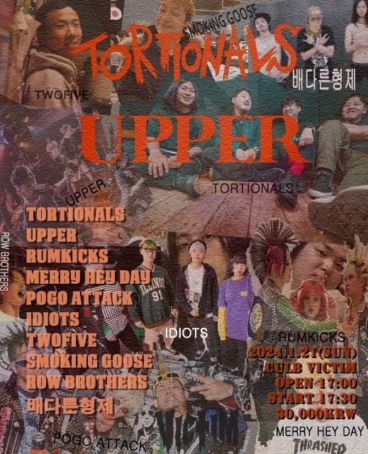 TORTIONALS “GO OUT ASIA TOUR in KOREA” 写真 1