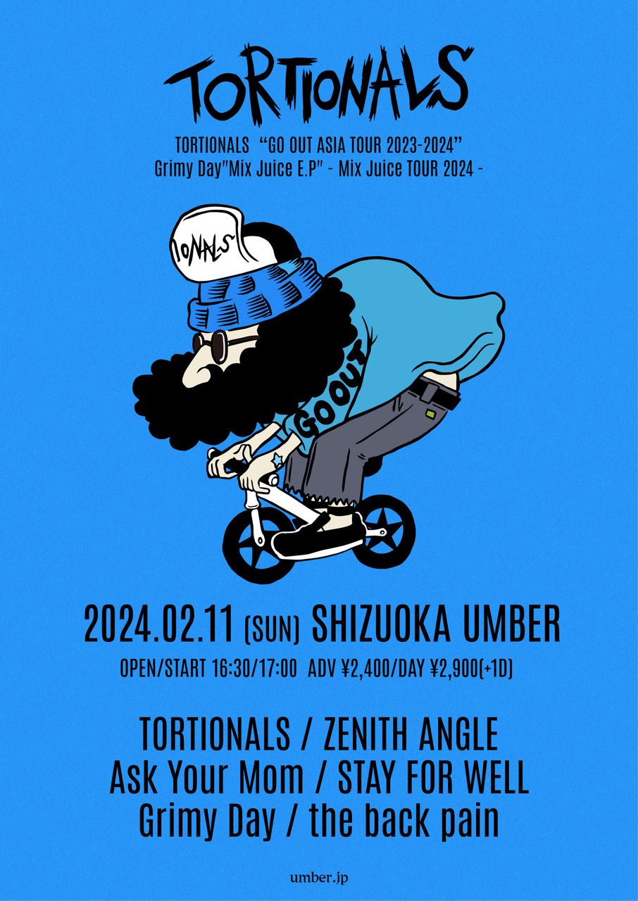 TORTIONALS ”GO OUT ASIA TOUR” 写真 1