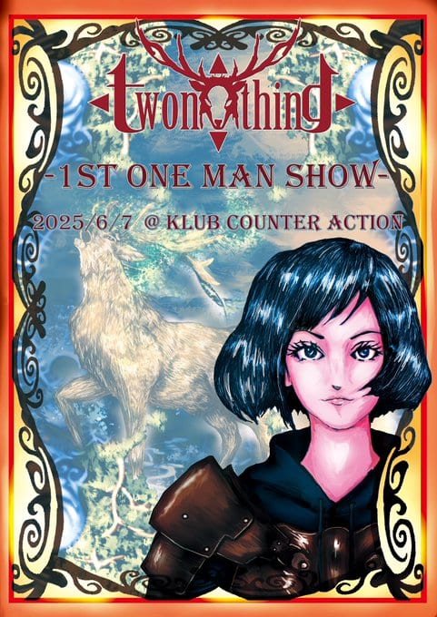 TWO-nothing -1ST ONE MAN SHOW- 写真 1