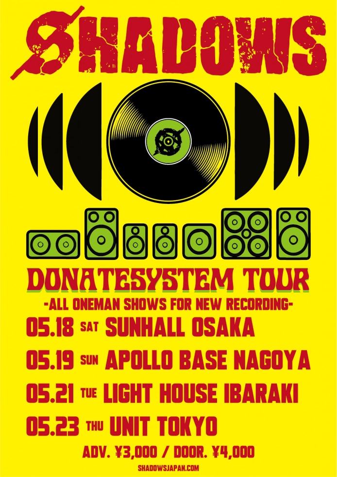 ALL ONEMAN SHOWS FOR NEW RECORDING 写真 1
