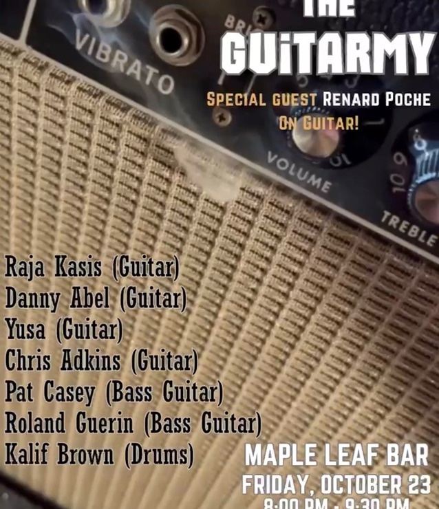 Yusa Cuban Soul Joims The Guitarmy
