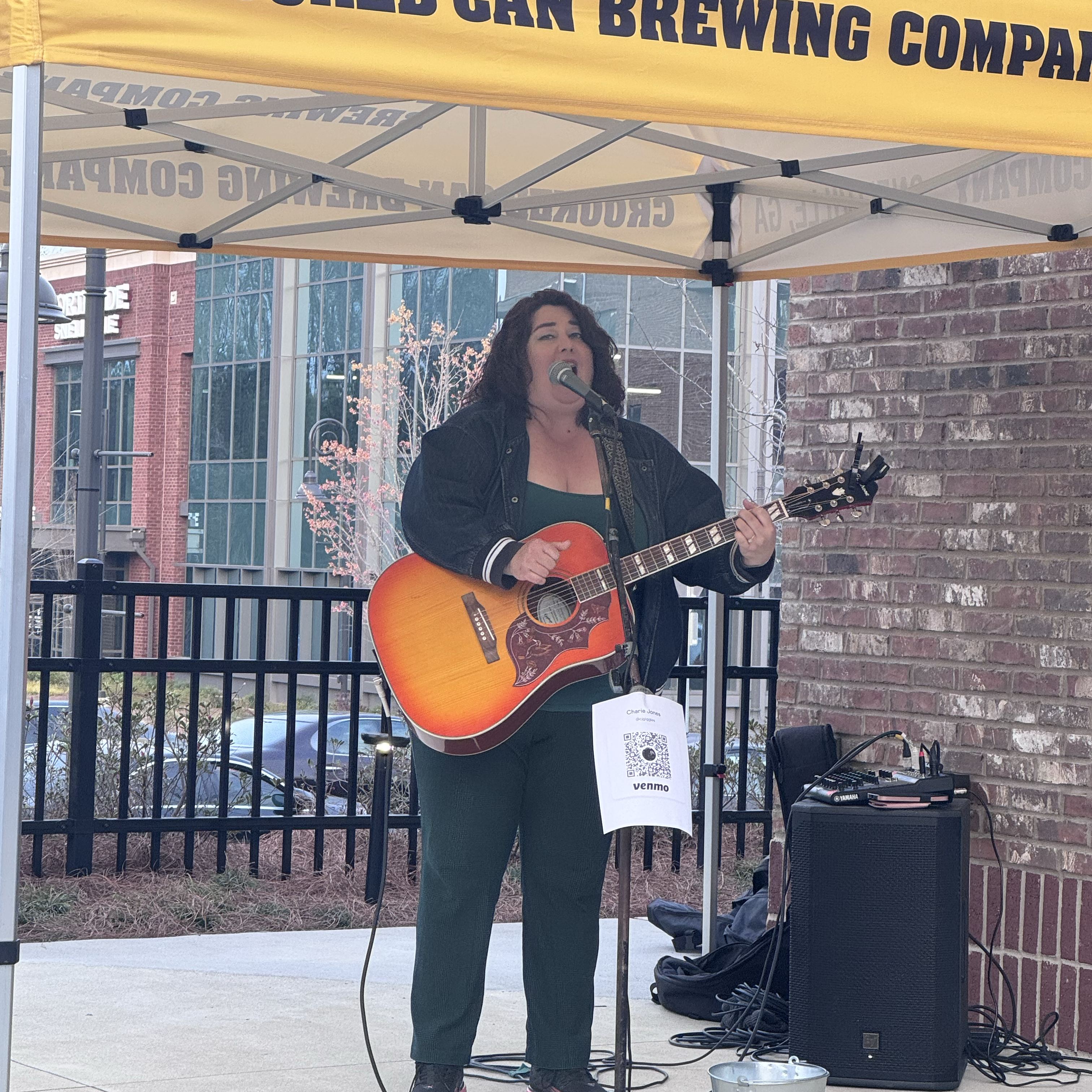 Charie Jones at Truck & Tap Lawrenceville