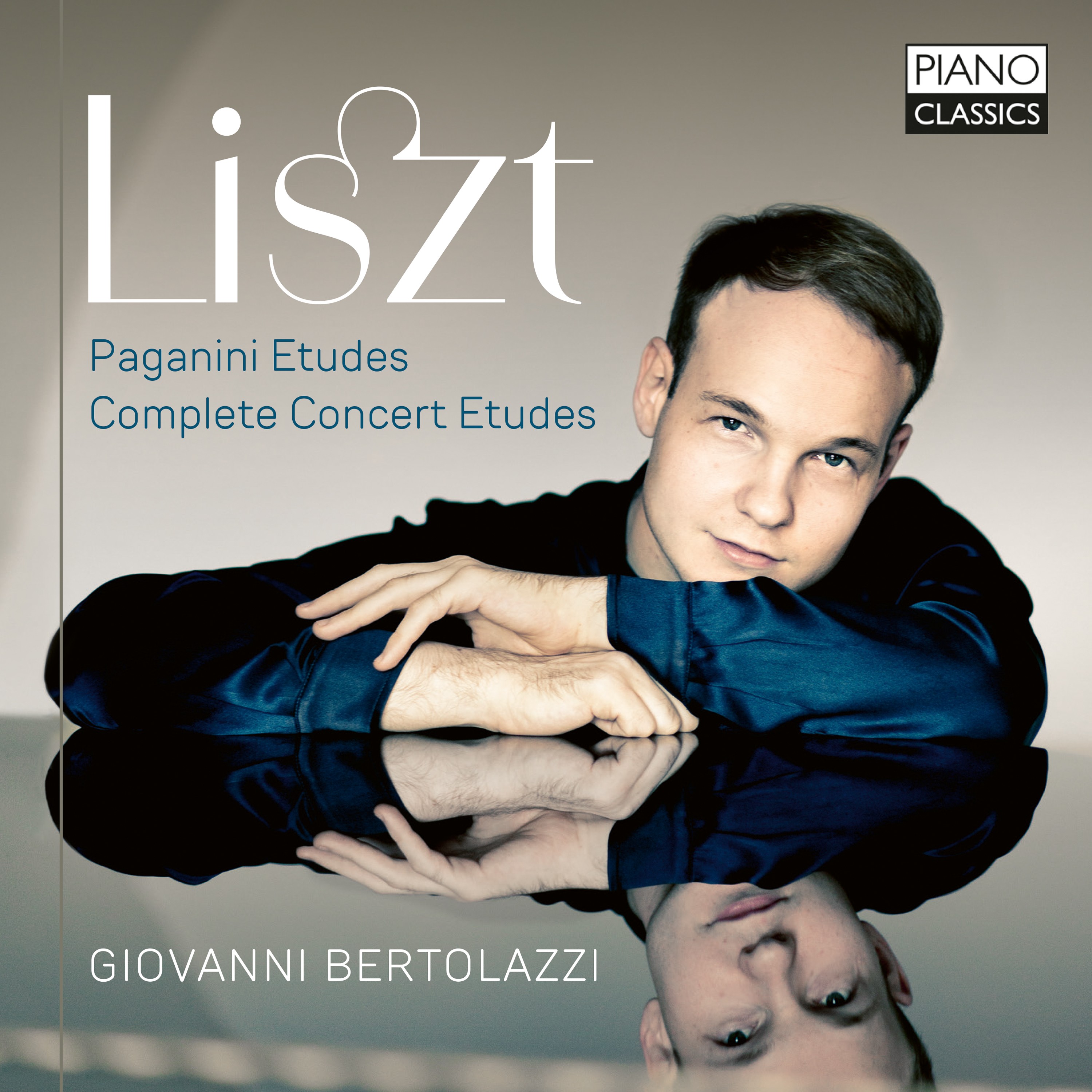 Album cover for LISZT: PAGANINI ETUDES, CONCERT ETUDES