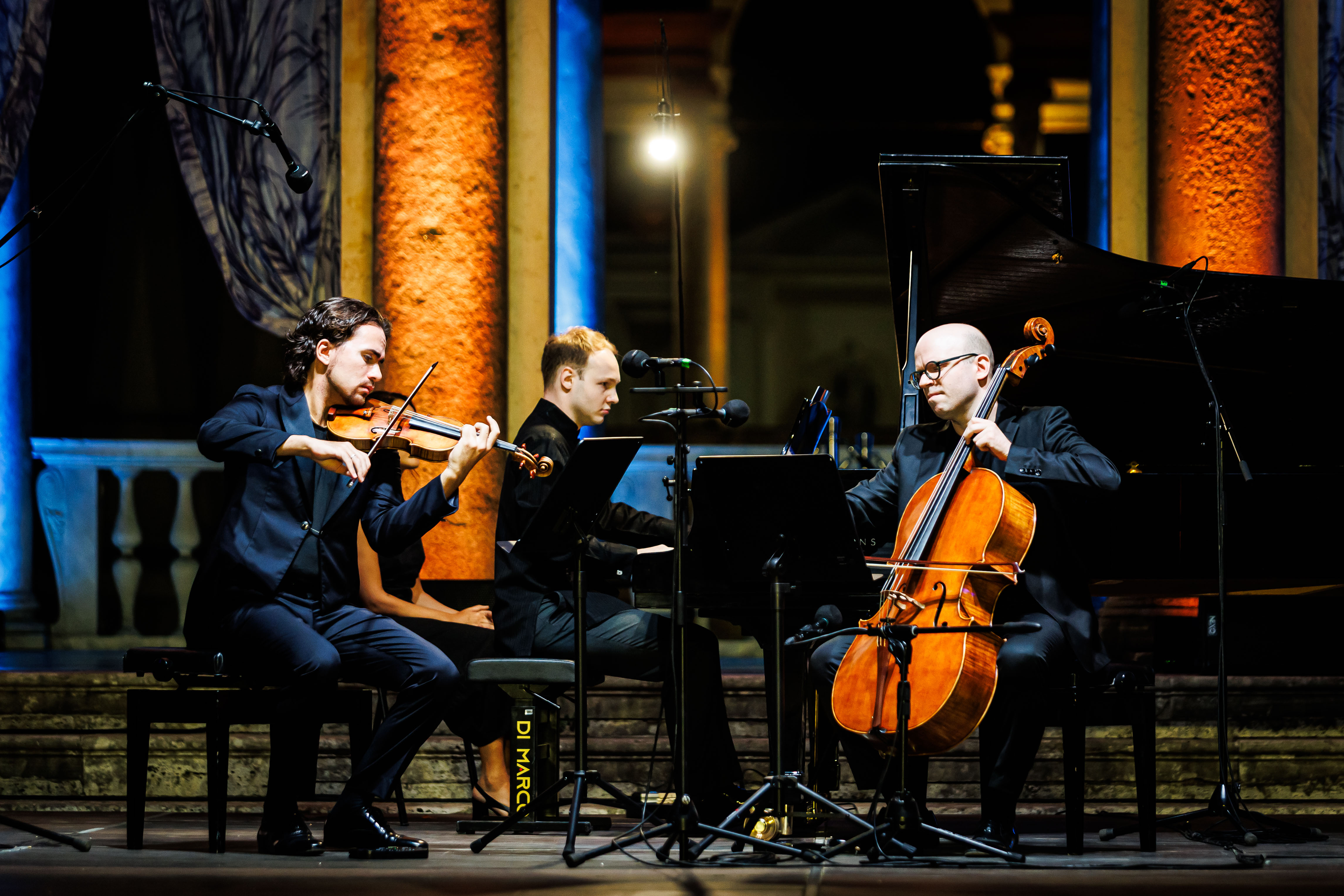 With Giuseppe Gibboni and Paolo Bonomini