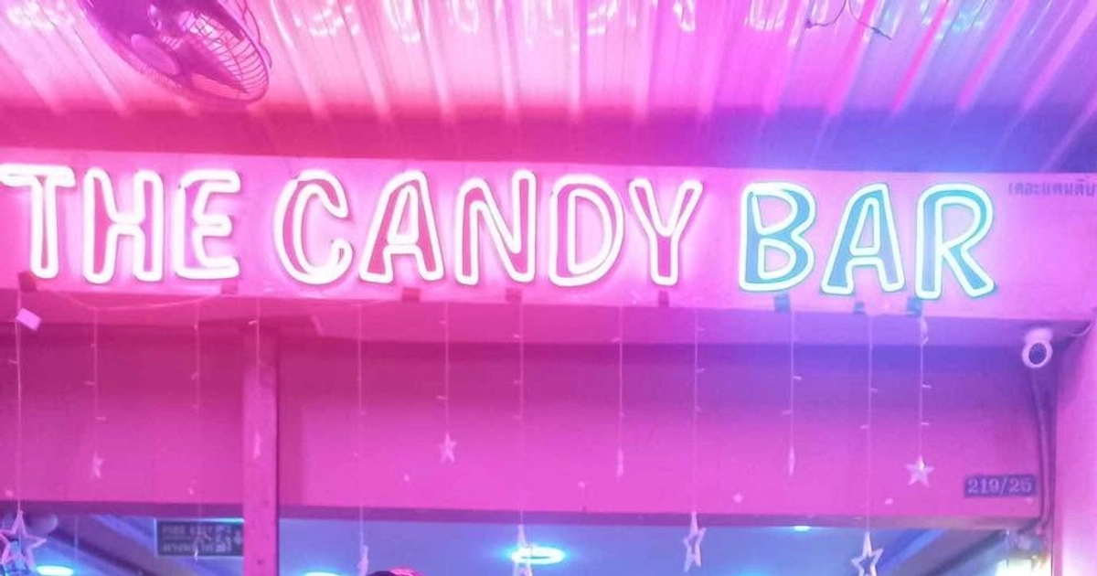 The Candy Bar Pattaya Banner