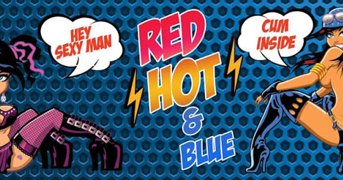 Red Hot & Blue Pattaya Banner