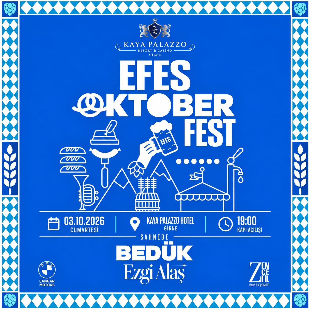 BEDÜK & EZGİ ALAŞ - EFES OKTOBER FEST | KAYA PALAZZO