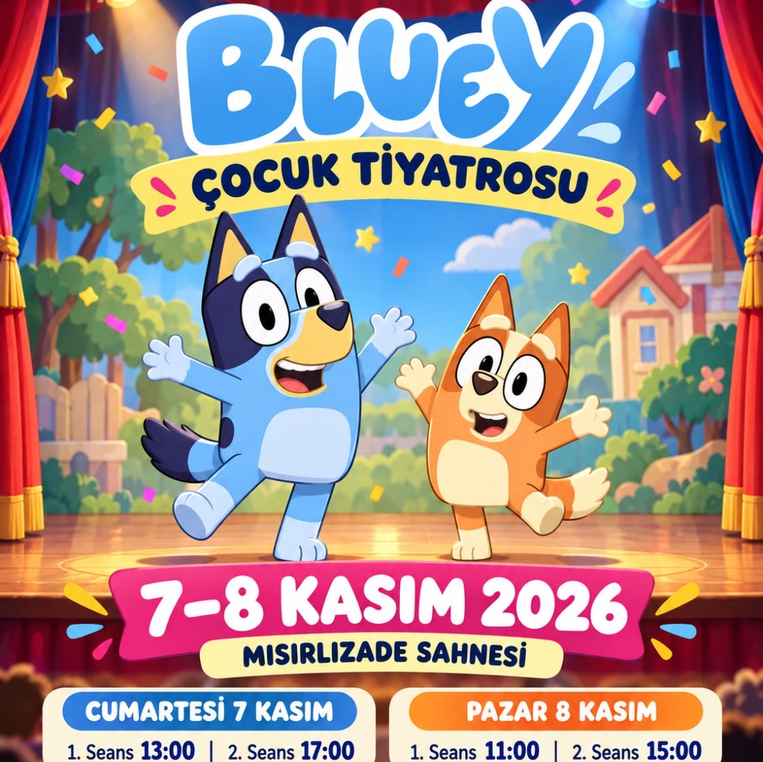 BLUEY ÇOCUK TİYATROSU
