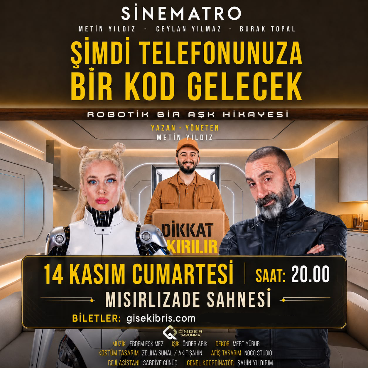 ŞİMDİ TELEFONUNUZA BİR KOD GELECEK