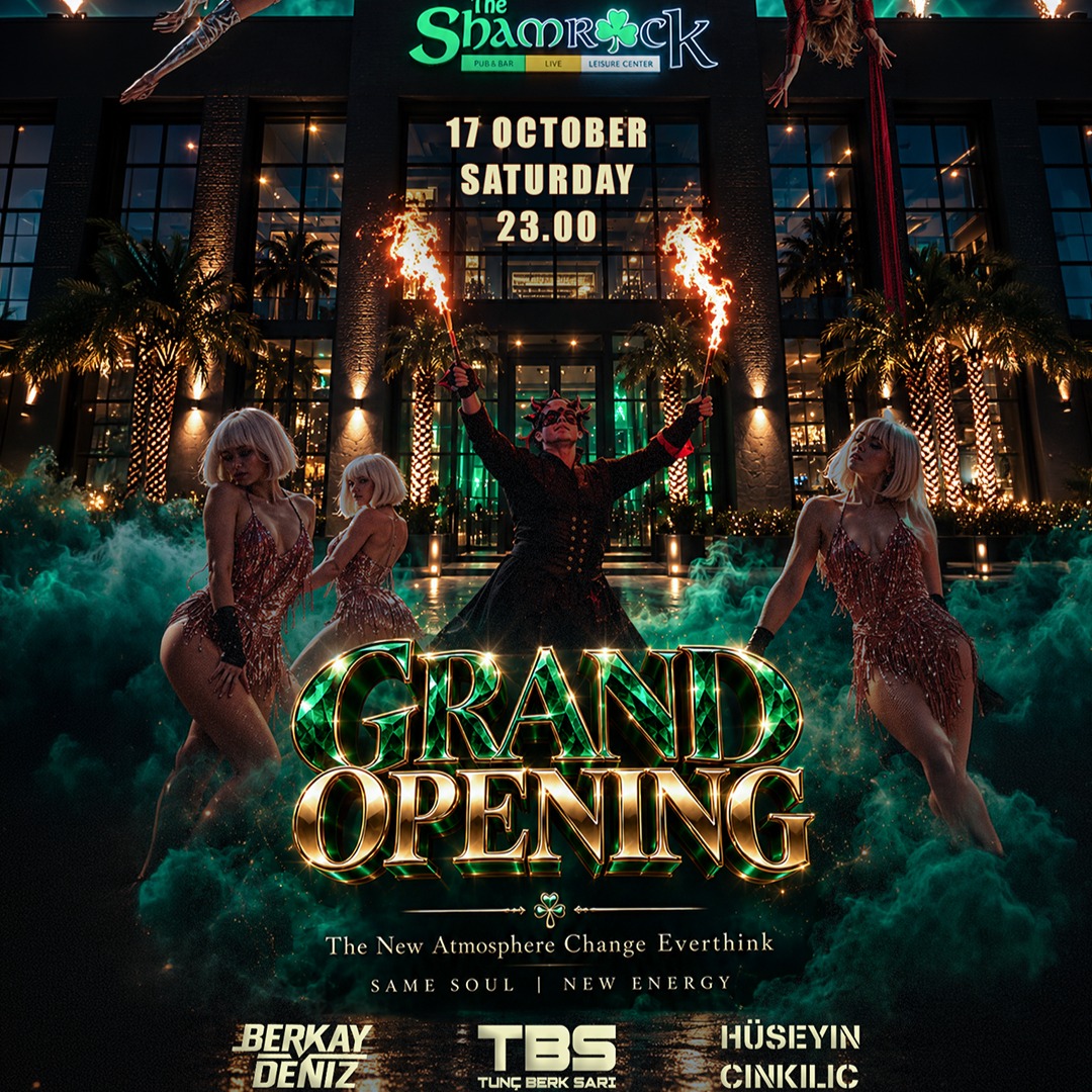 GRAND OPENING X SHAMROCK LIVE