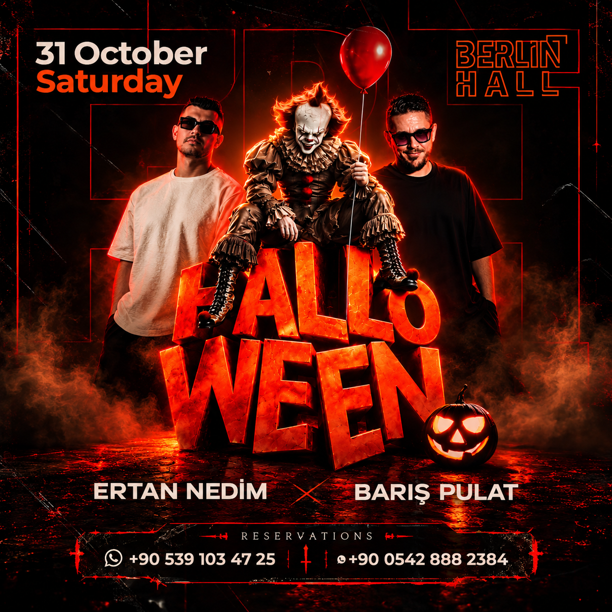 BERLIN HALL HALLOWEEN