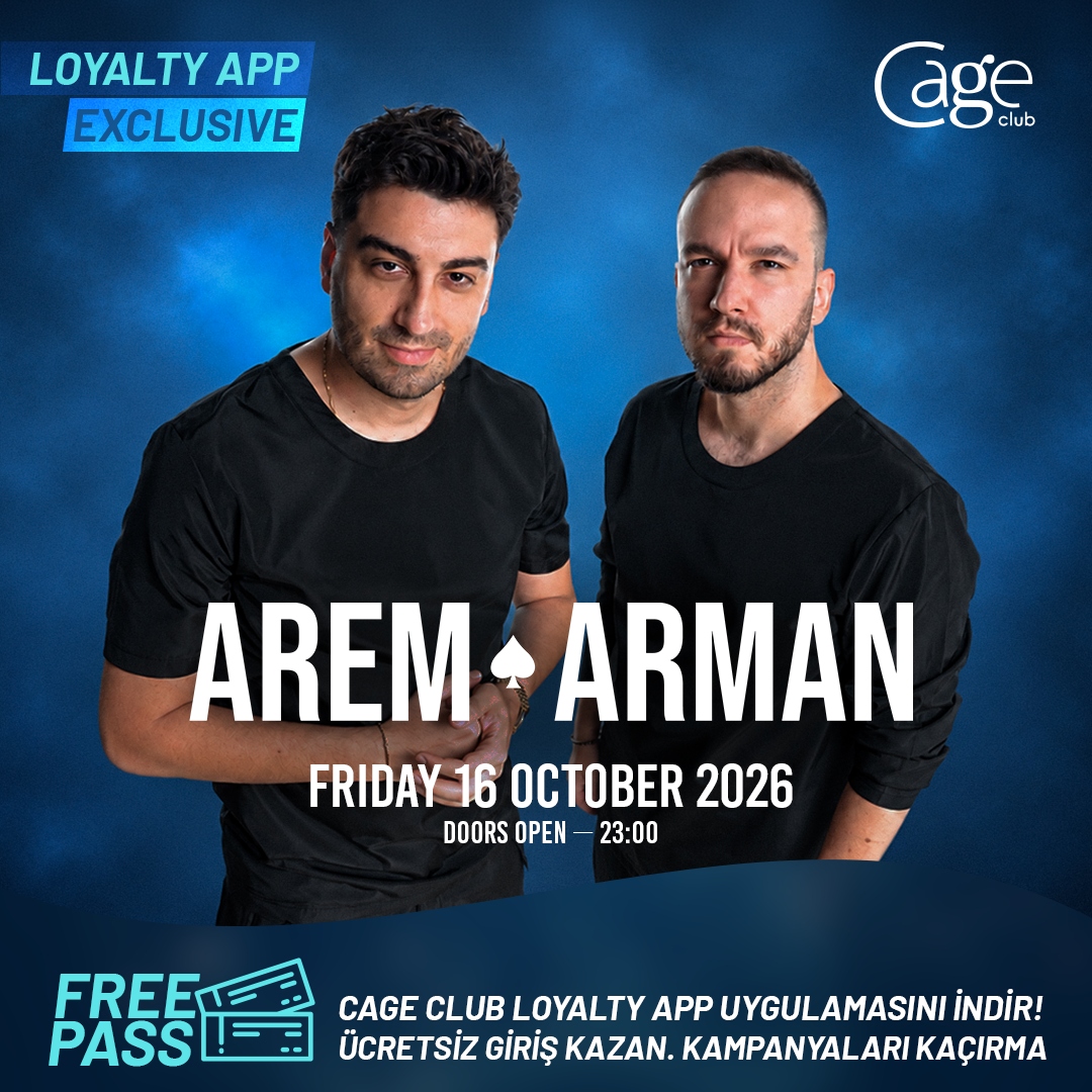 AREM & ARMAN X CAGE CLUB