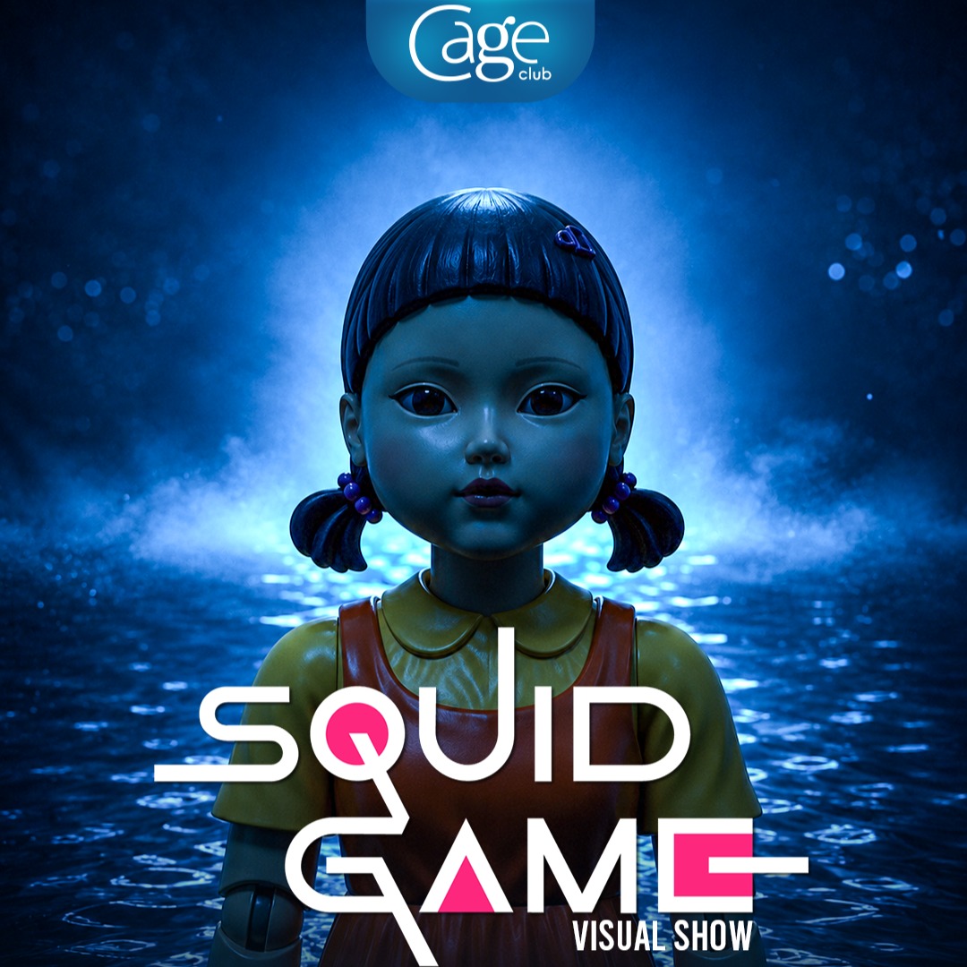 SQUID GAME VISUAL SHOW X CAGE CLUB