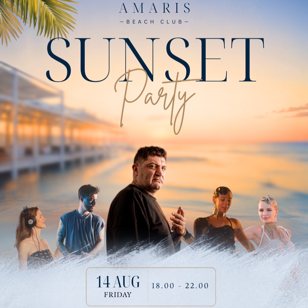 Sunset Party at Amaris Beach