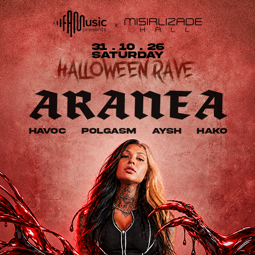 HALLOWEEN RAVE W/ ARANEA