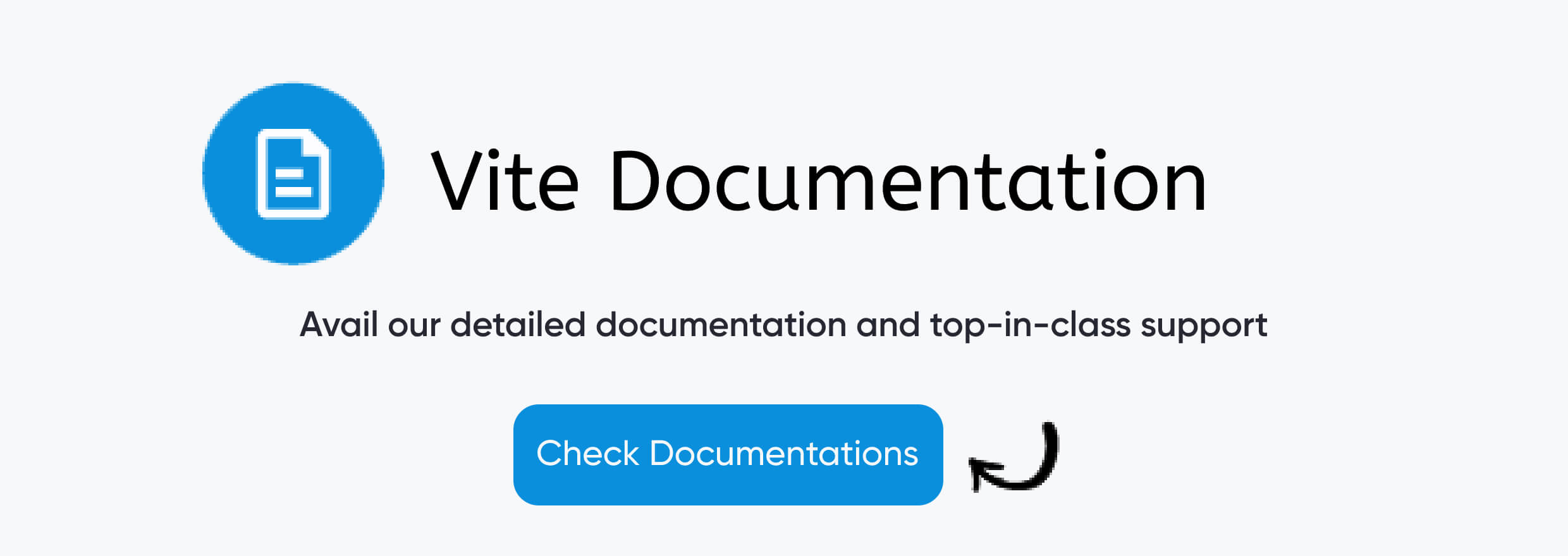 Crema online Vite documentation