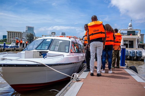 Take a boat trip on Lagos Lagoon