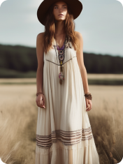 Bohemian maxi dresses