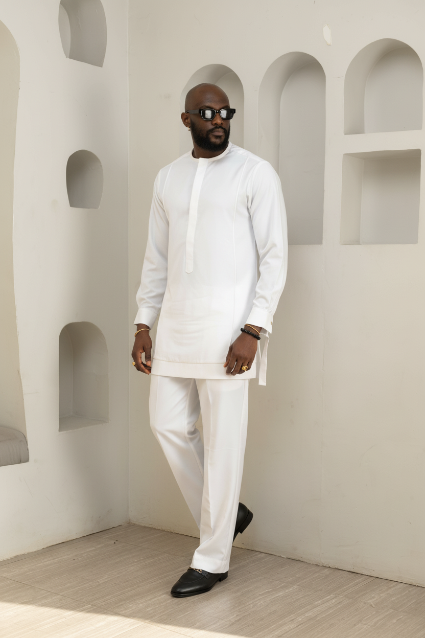 White monochrome - 3/4 Side