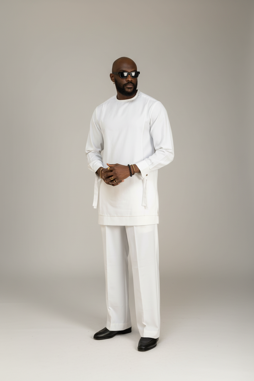 White monochrome - Front Full